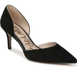 Sam Edelman Jaina D'Orsay Black Suede Size 10